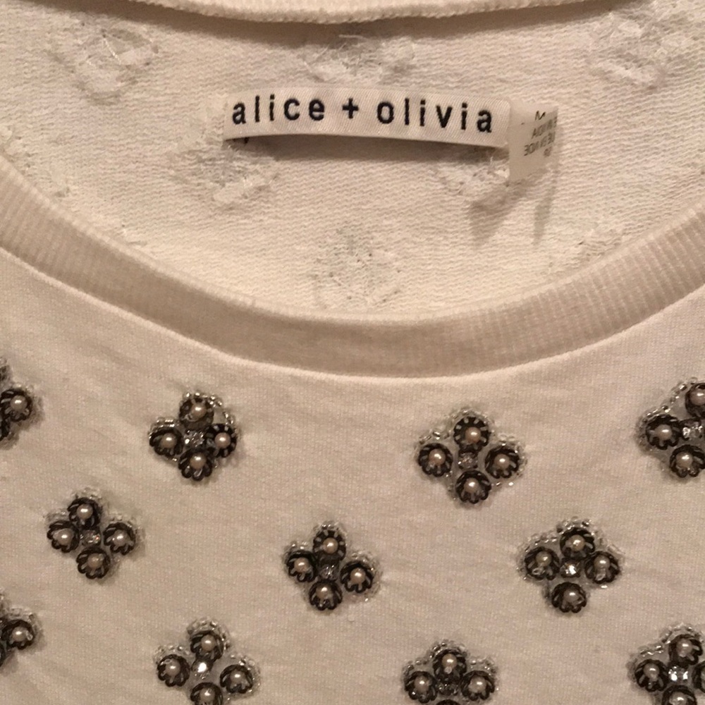 Alice + Olivia Beaded Sweater - Picture 4 of 5